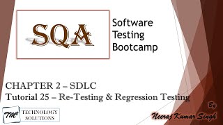 Software Testing Bootcamp | Retesting | Regression Testing | Software Testing Tutorials