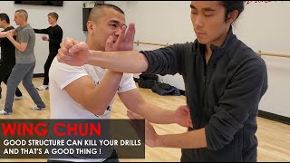 Good Structure Kills Your Drills, And That's A Good Thing! - Wing Chun, Kung Fu Report - Adam Chan
