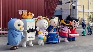 2024青森駅前西の広場、マスコットキャラ体育祭（午後の部）