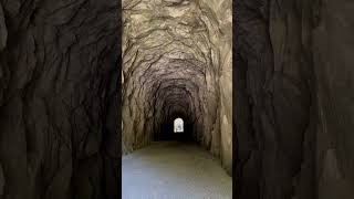 Would you go in? Hiking the Othello Tunnels of Hope BC. Unique abonded railway line #heritagerailway