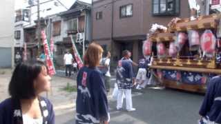 2013/07/13　弥栄神社だんじり　桃谷公園