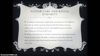 The Sociological Affects on Foster Children