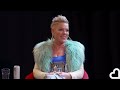 Pink on her family, love and journey so far