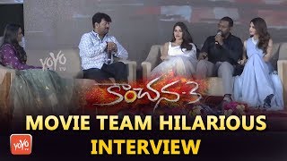 Kanchana 3 Movie Team Hilarious Interview | Raghava Lawrence | Oviya | Vedika | YOYO TV Channel