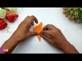 how to make a paper star step by step paper star making easy paper crafts for school project