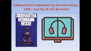 Siddhartha full audiobook by Hermann Hesse, 1922 - Journey of self-discovery