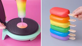 Top 1000+ Fancy Rainbow Cake Decorating Tutorials | Easy Satisfying Cake Decorating Ideas