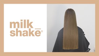 milk_shake integrity (after keratin \u0026 reconstructive treatment) trio use with brush \u0026 bowl