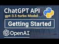 Getting Started With OpenAI ChatGPT (GPT-3.5) API In Python | Tutorial For Beginners
