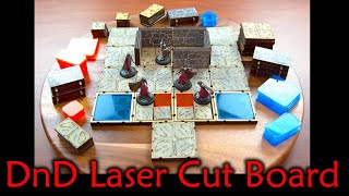 How to Design and Laser Cut a Modular Board for Dungeons and Dragons