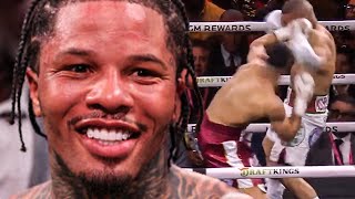 Gervonta Davis REACTS to Isaac Cruz KNOCKING OUT Rolly Romero in 8
