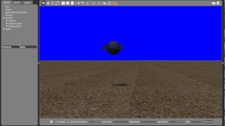 Underwater teleoperated robot simulation with Gazebo 6