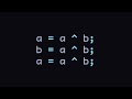 The XOR Swap