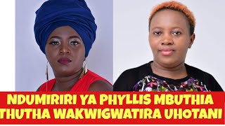 Wow! Phyllis Mbuthia guita maithori ma gikeno akirekereria ndumiriri ya mwanya kuri mafans ake