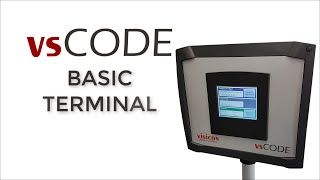 vsCODE Basic Terminal for online verification of product barcodes