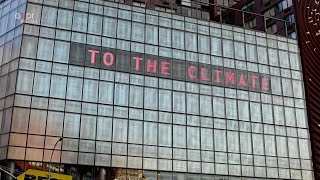 Climate Clock, a New York un orologio segna quanto tempo ci rimanere per salvare la Terra