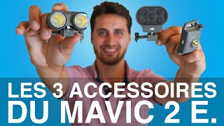 TEST des ACCESSOIRES du MAVIC 2 ENTERPRISE: Projecteur, feu auxiliaire et haut parleur !