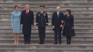First Family makes way to White House in Inaugural Parade