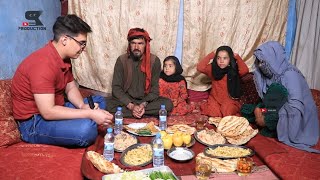 Iftar with the needy family/افطاری با فامیل نیازمند