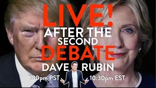 Live with Dave After the 2nd Presidential Debate | DIRECT MESSAGE | Rubin Report