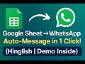 The SECRET to Sending WhatsApp Messages from Google Sheets in MINUTES