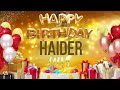HAiDER - Happy Birthday Haider