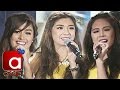 Donnalyn, Janella, Liza sing 