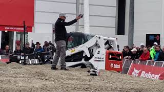 Bobcat Remote Control Toy Demo at bauma 2019