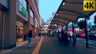 [Walking Japan] Koenji evening walking  /  Binaural City 3D Sounds 4K Video Tokyo