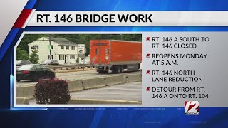 RIDOT closing part of 146 in North Smithfield