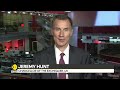 tax cuts were a mistake says uk s new chancellor jeremy hunt