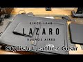 Lazaro Leather Slim Computer Case, Wallet, & Mousepad:Luxury Style & Professionalism Look