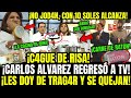 M4TE DE RISA! CARLOS ALVAREZ LA ROMPE CON IMITACIÓN DE DINA EN SU REGRESO TRIUNFAL A LA TELEVISIÓN