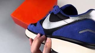 Nike Phoenix Waffle Blue Black Silver FD2196 500