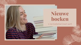 Nieuwe boeken van maart \u0026 april (het zijn er best veel en ik moet doorlezen)