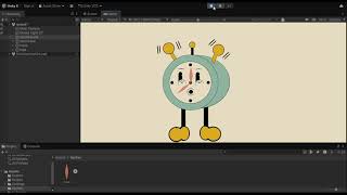clock movment using unity