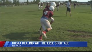KHSAA dealing with referee shortage