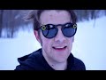 epic sledding on the diy snow sled 4 4