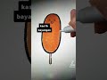 TUTORIAL GAMBAR CORNDOG UNYU DAN LUCU [ CEPAT DAN MUDAH ] #drawing #tutorial #art #doodle #gambar