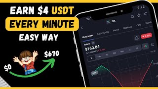 Earn $4 USDT Every Minute - Turn $1k to $7k In Few Days On Bybit Spot Trading (Full Tutorial)