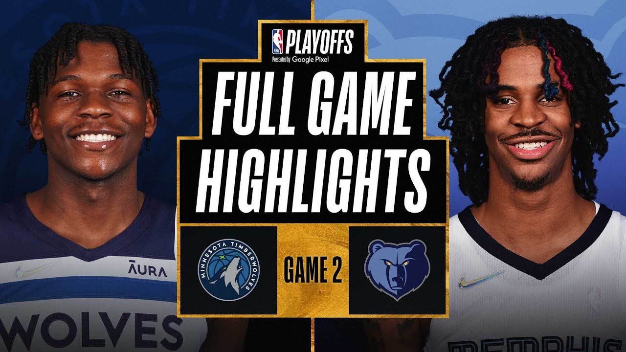 #7 TIMBERWOLVES At #2 GRIZZLIES | FULL GAME HIGHLIGHTS | April 19, 2022 ...