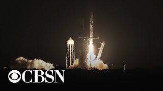 SpaceX launches NASA crew on reused rocket to International Space Station
