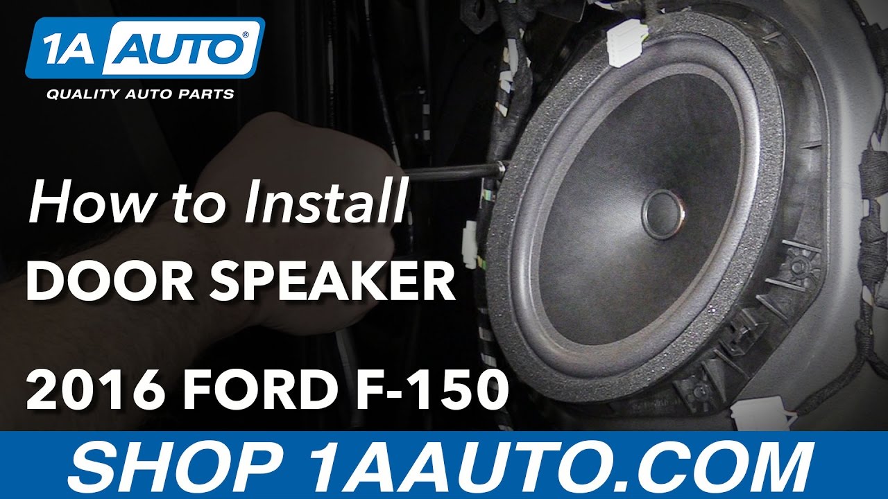 Ford F150 Door Speakers Size