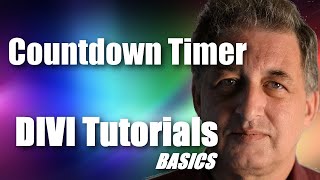 #36 DIVI Theme Tutorial for Beginners - Countdown Timer DIVI Module