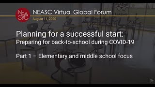 Planning for a successful start: Part 1 - Elem/middle school | #NEASCforum