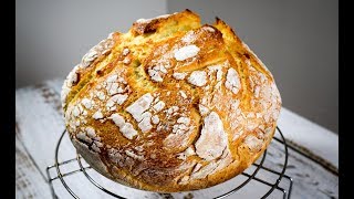 Domaći hleb sa hrskavom koricom 👌  Jako jednostavan (Easy Homemade bread)