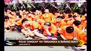 Kapolda Metro Jaya Tangkap 154 Tersangka Narkoba dan Barang Bukti - Police Line 19/08