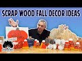 Making Scrap Wood Fall Decor / Fall Decoration Ideas