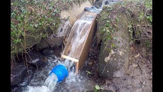 DIY Micro Hydro part 8 intake pipe connection