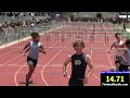 2023 tf cif ss prelims d3 110 hurdles boys all 4 heats